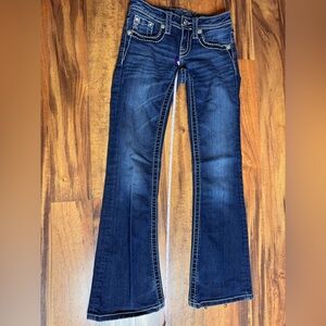 Miss Me Dark Blue Flare Jeans